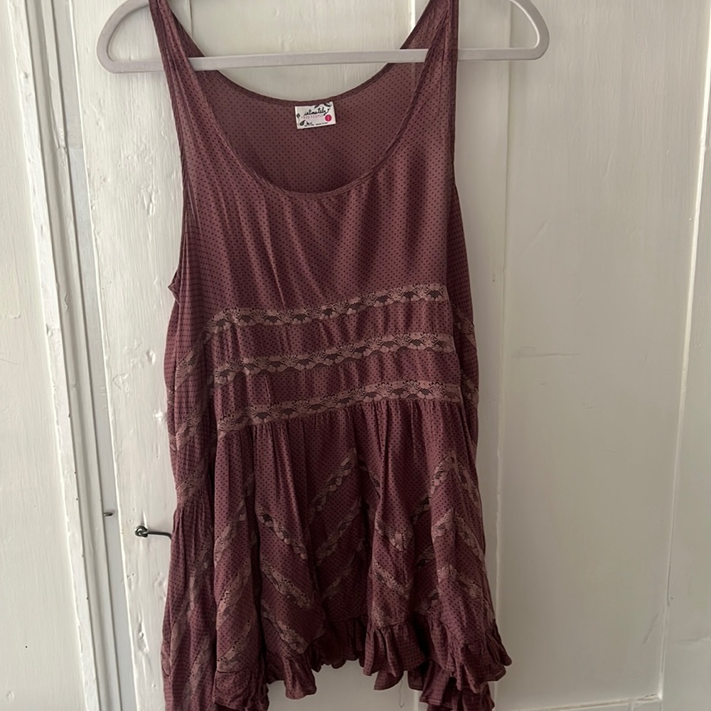 Free People flowy tunic dress